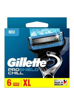 Сменные картриджи Gillette ProShield Chill, 6 шт